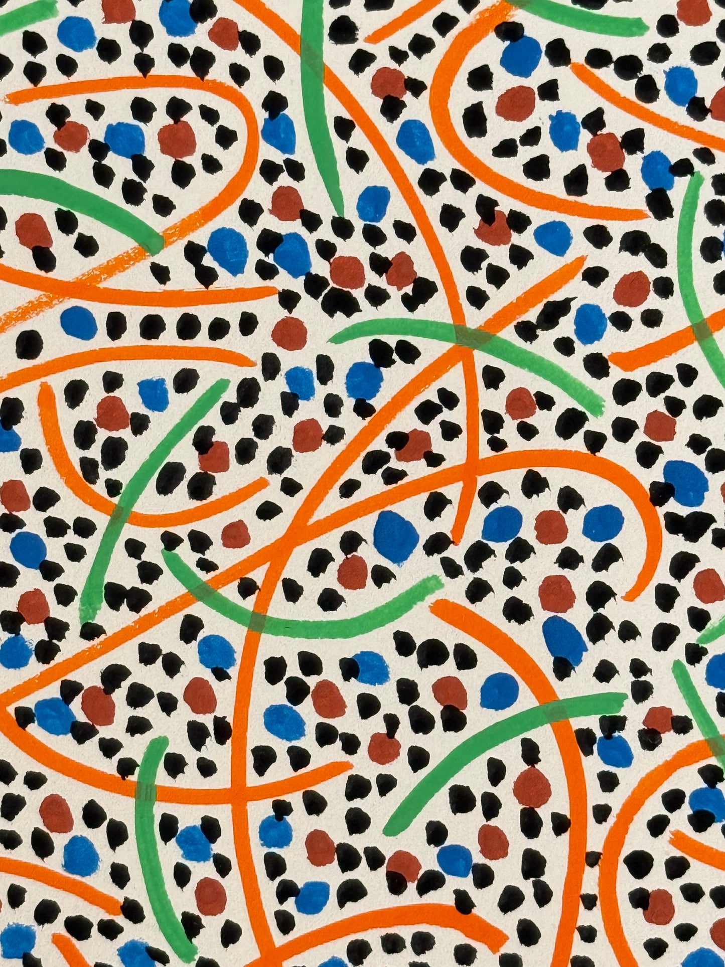 Pointillist Ink on Paper Original Artwork No.8 - ARTHUR ALLAN WILSON, Scottish | 1944-2024