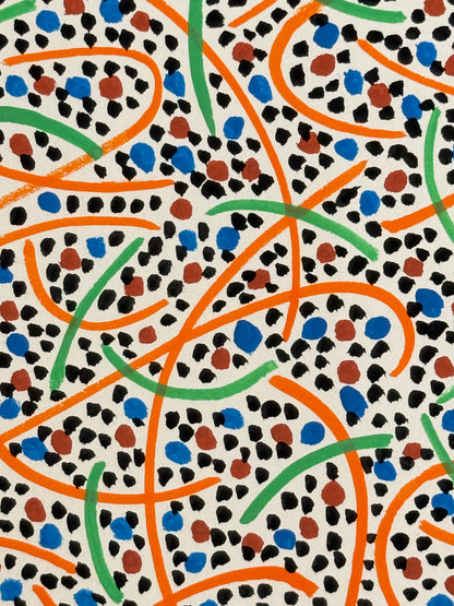 Pointillist Ink on Paper Original Artwork No.8 - ARTHUR ALLAN WILSON, Scottish | 1944-2024