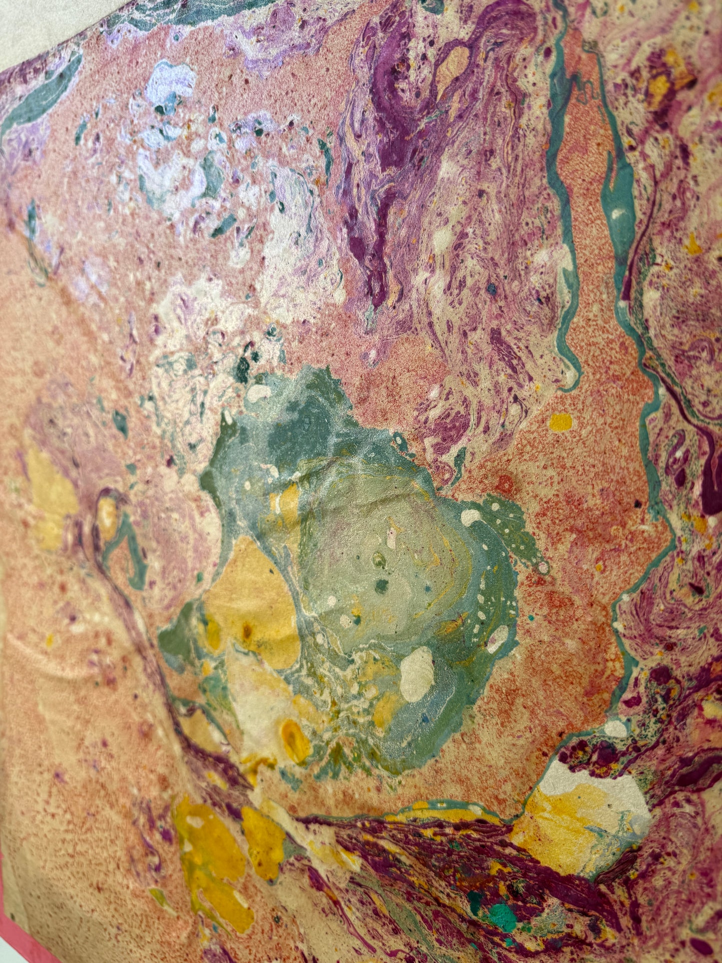 Marbled Abstract - Patricia Arnett NDD DFA | English 1923-2022