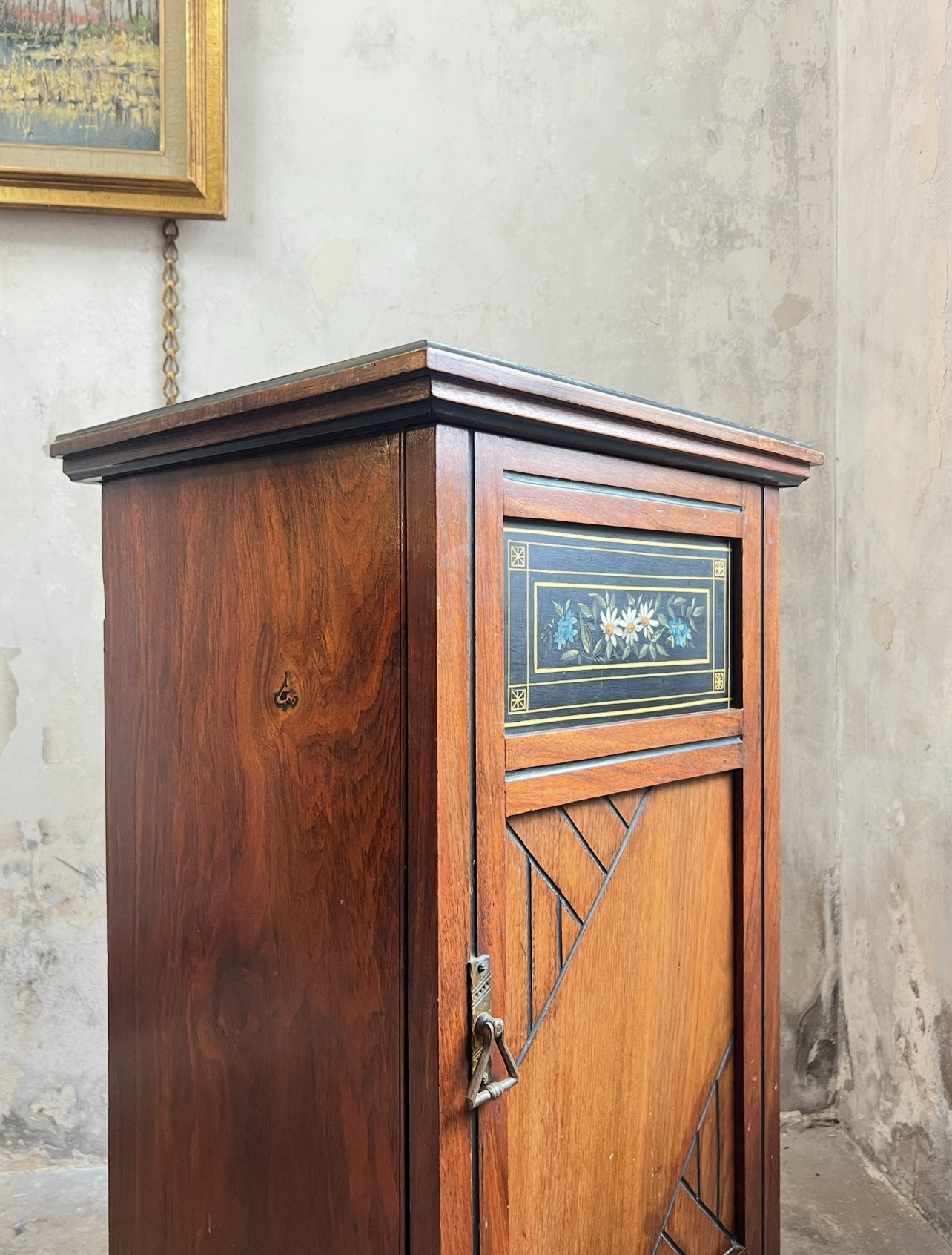 Aesthetic Movement Bedside Cabinet