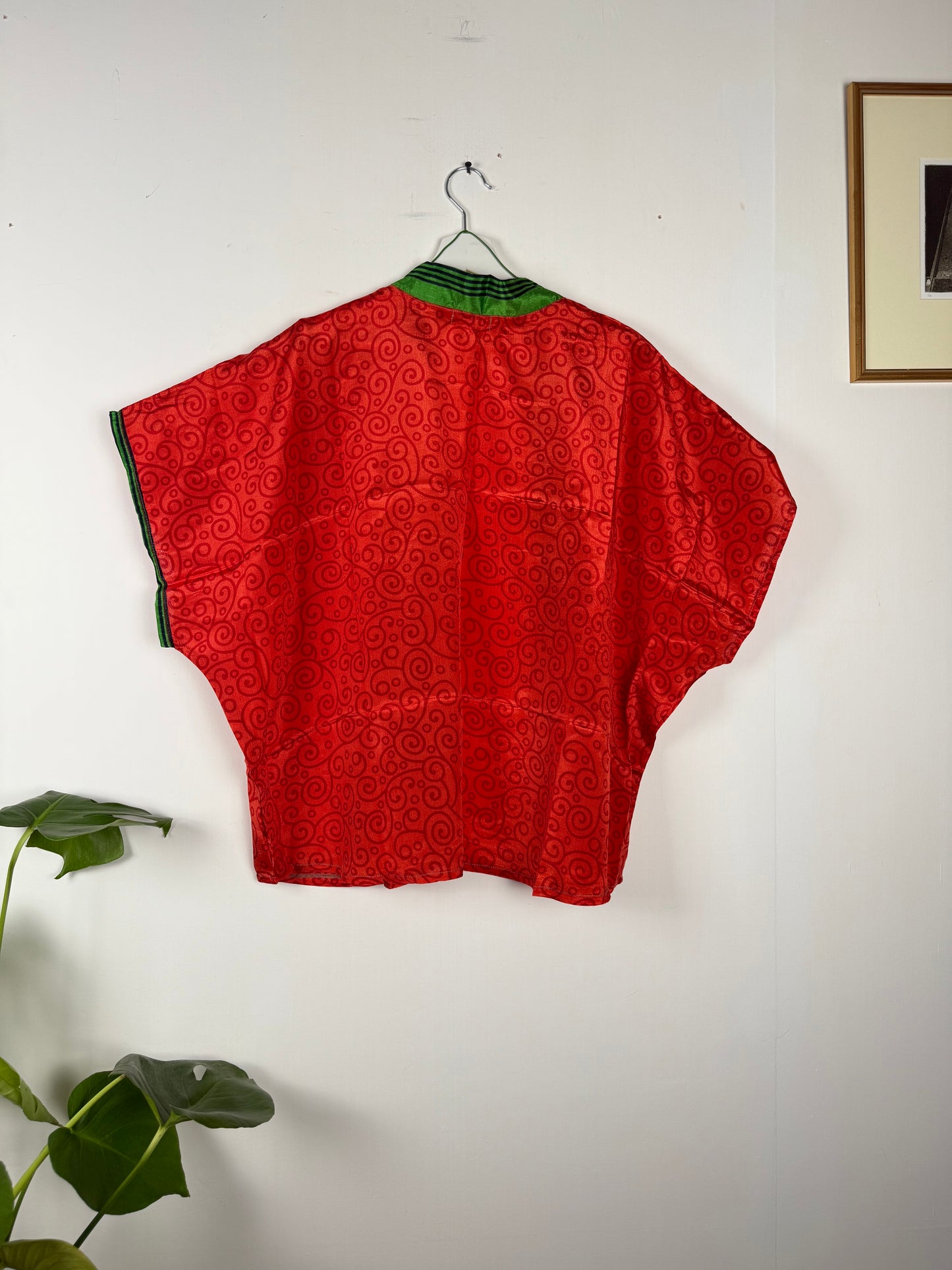Vintage Saree Silk Shrug Blouse