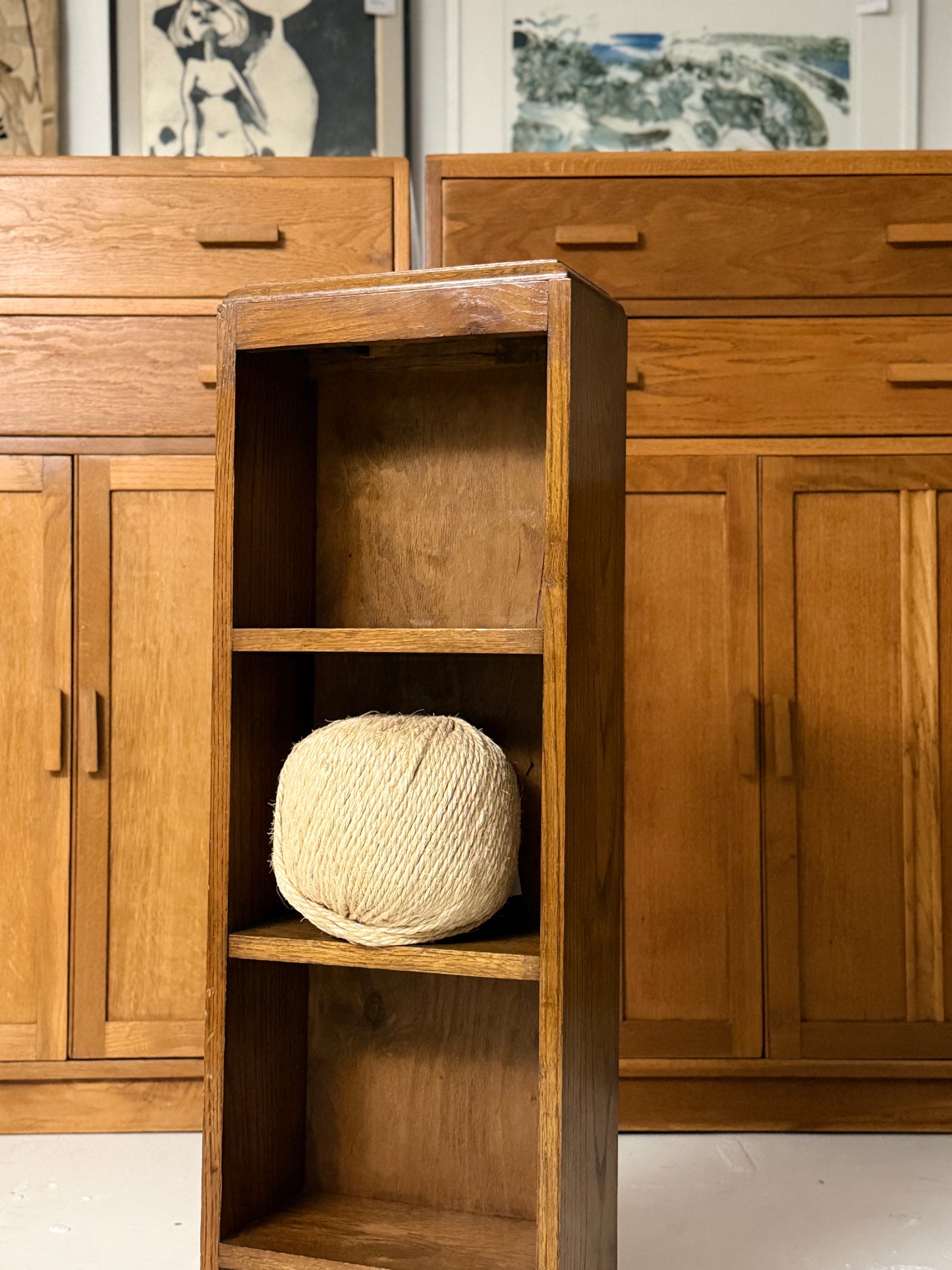 A Neat Set of Bookshelves from the Post War Utility Furniture Scheme