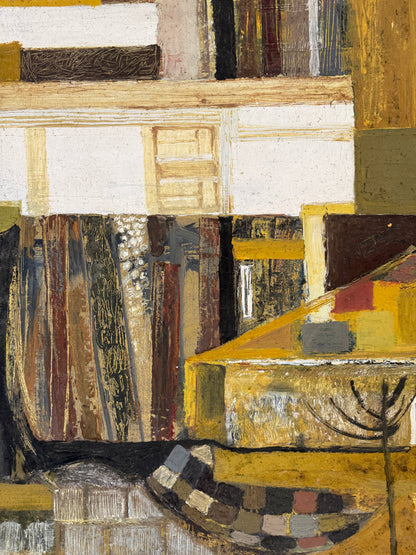 1965 British Modernist Townscape | E. Meldrum