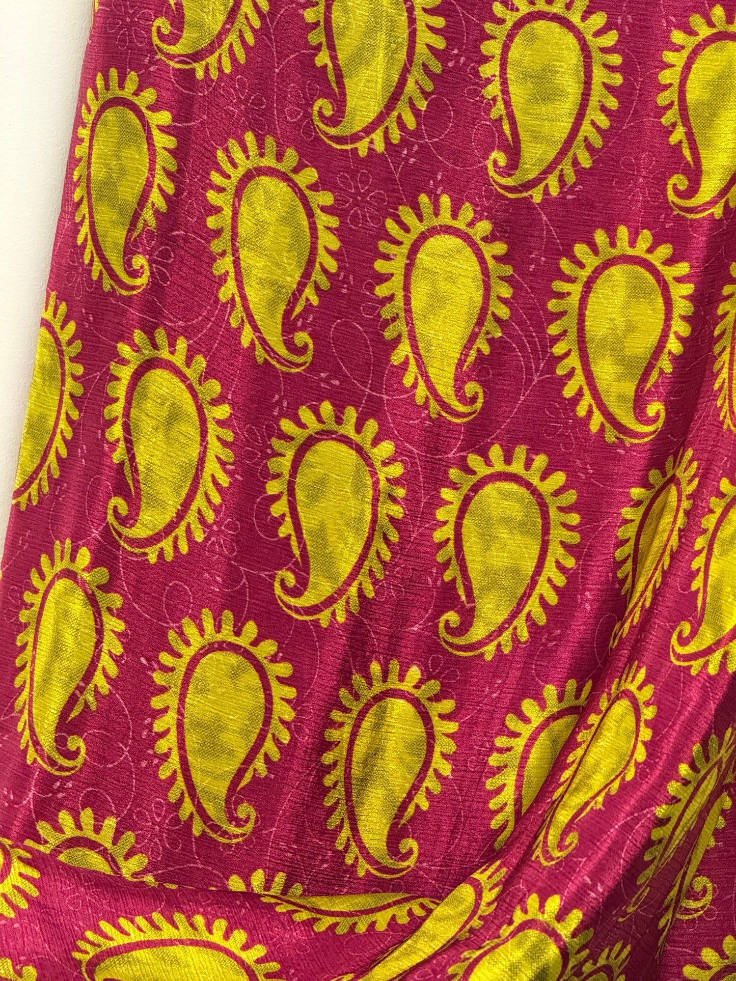 Vintage Pure Silk Saree Fabric