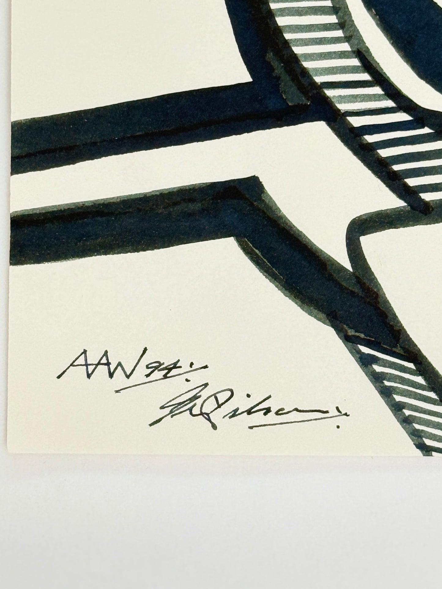 Monochromatic Original Artwork No.242 - ARTHUR ALLAN WILSON, Scottish | 1944-2024