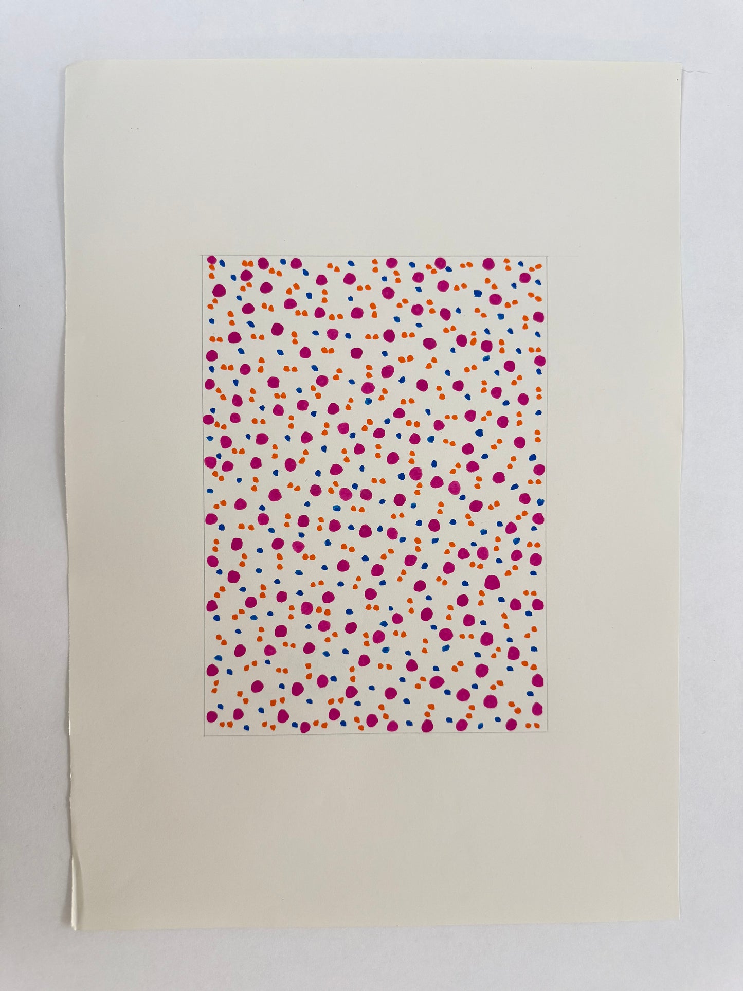 Pointillist Ink on Paper Original Artwork No.28- ARTHUR ALLAN WILSON, Scottish | 1944-2024