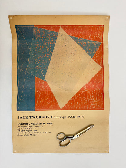 JACK TWORKOV Paintings 1950-1978, Liverpool Academy of Arts | Art Poster