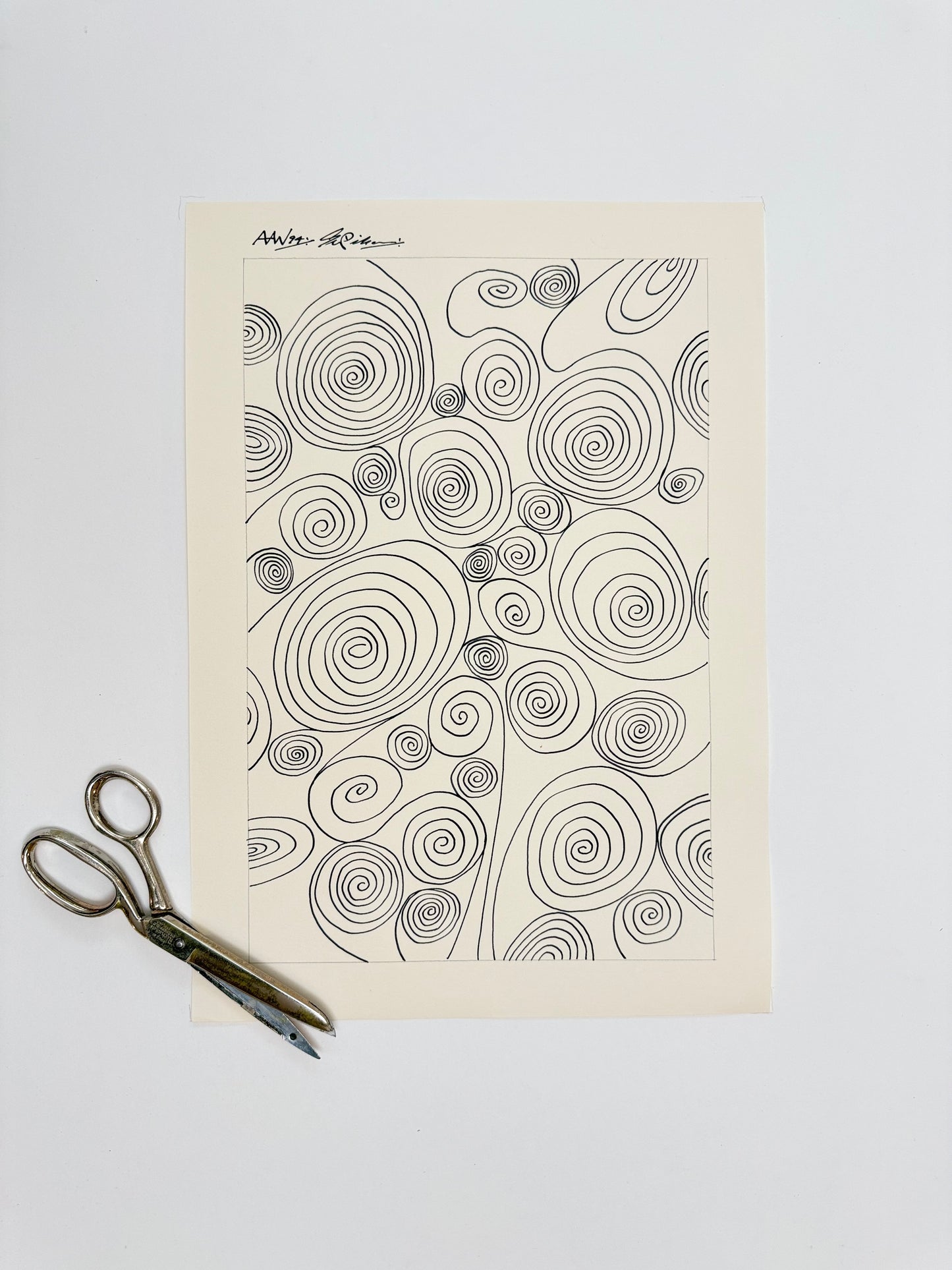 Monochromatic Original Artwork No.220 - ARTHUR ALLAN WILSON, Scottish | 1944-2024