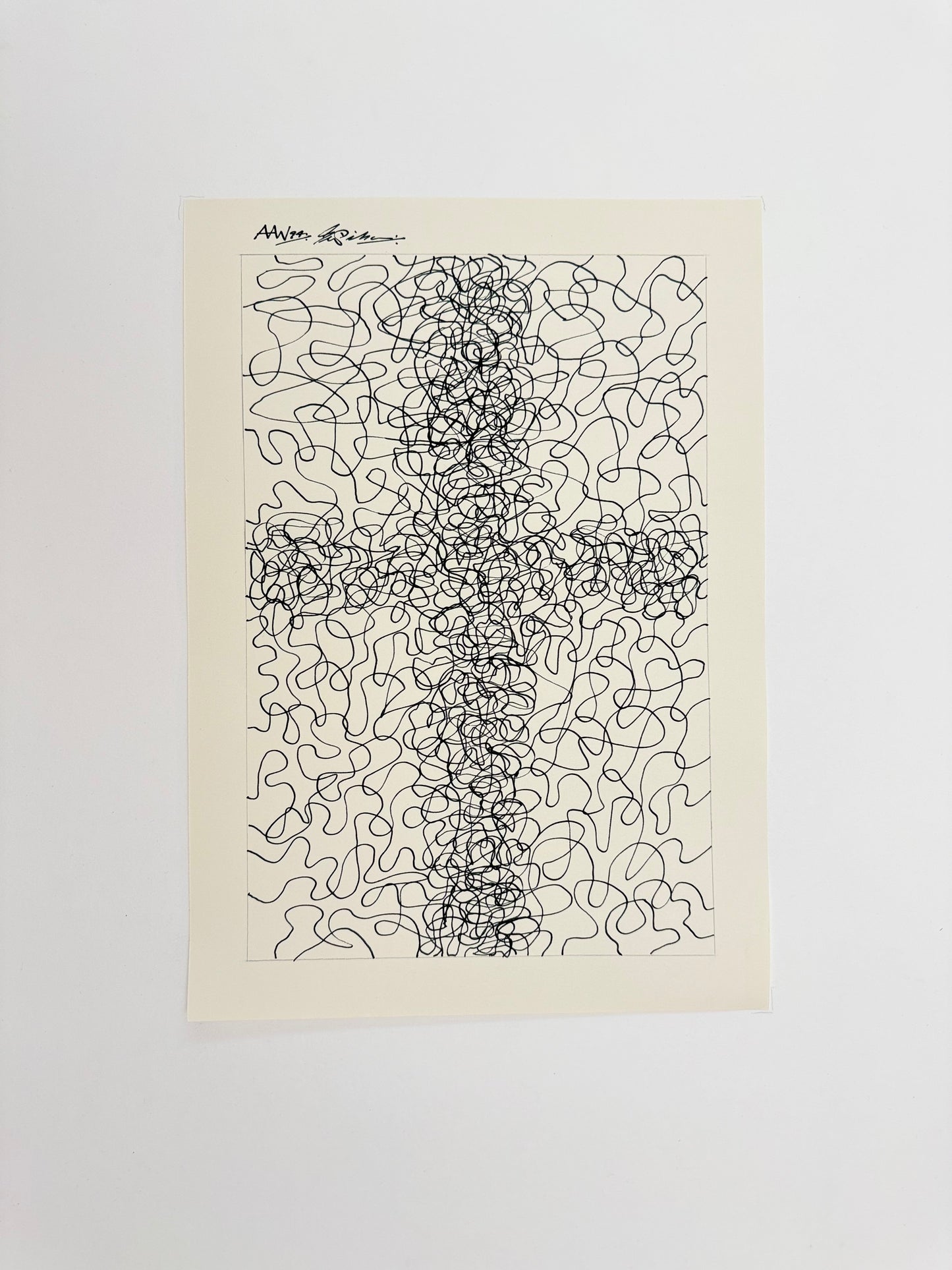 Monochromatic Original Artwork No.232 - ARTHUR ALLAN WILSON, Scottish | 1944-2024