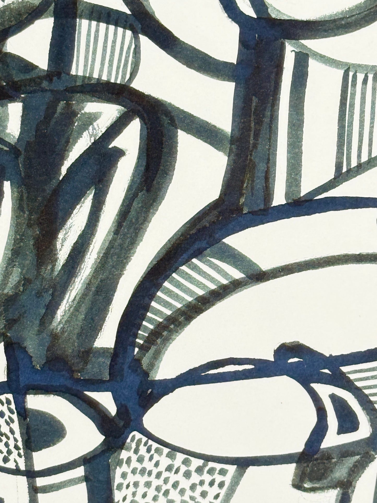 Monochromatic Original Artwork No.246 - ARTHUR ALLAN WILSON, Scottish | 1944-2024