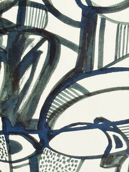 Monochromatic Original Artwork No.246 - ARTHUR ALLAN WILSON, Scottish | 1944-2024
