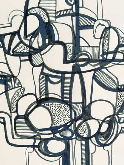 Monochromatic Original Artwork No.245 - ARTHUR ALLAN WILSON, Scottish | 1944-2024