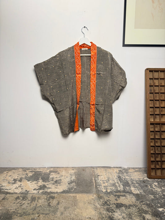 Vintage Saree Silk Shrug Blouse