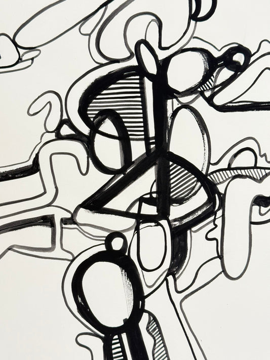 Monochromatic Original Artwork No.251 - ARTHUR ALLAN WILSON, Scottish | 1944-2024