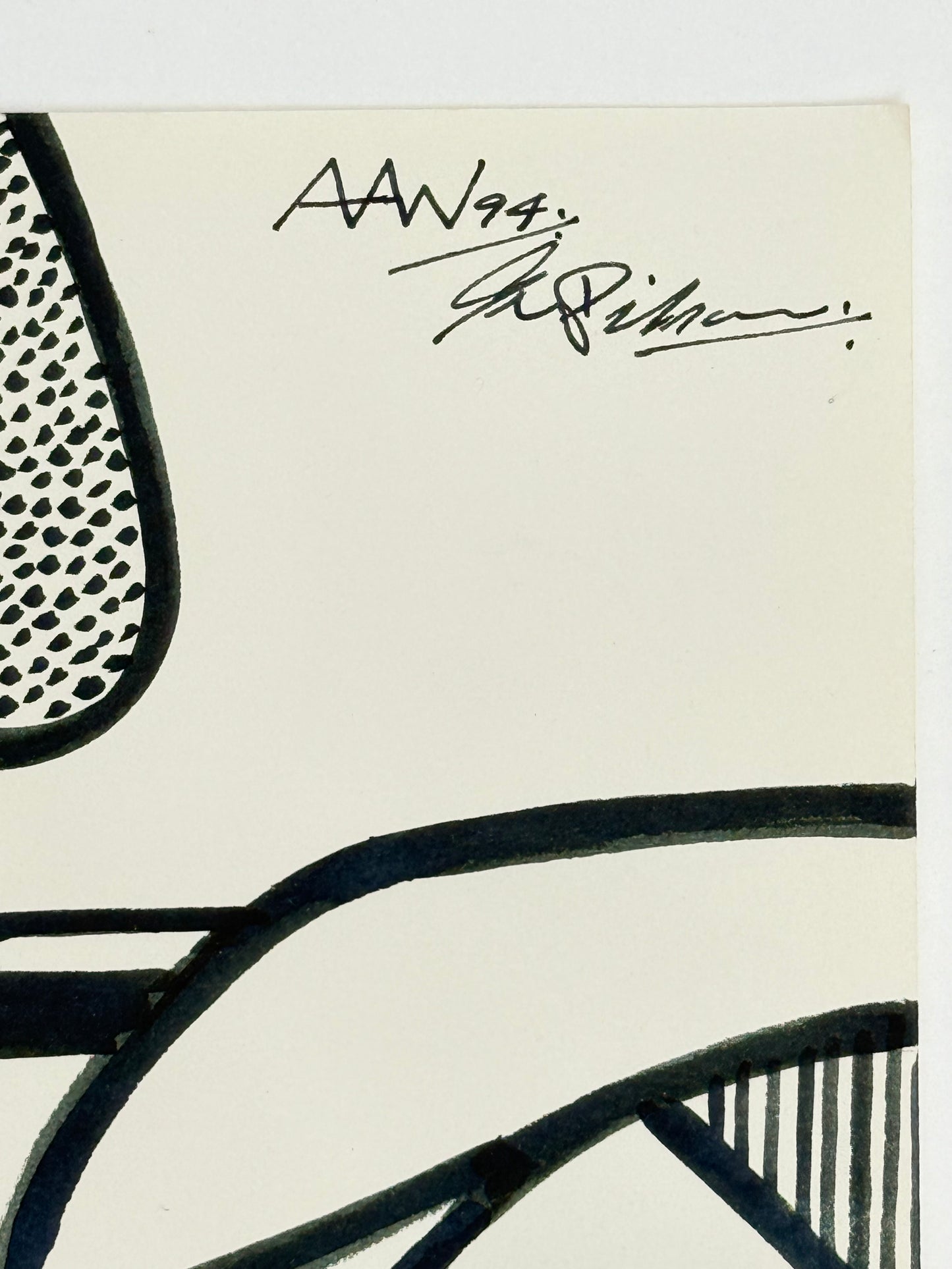 Monochromatic Original Artwork No.236 - ARTHUR ALLAN WILSON, Scottish | 1944-2024