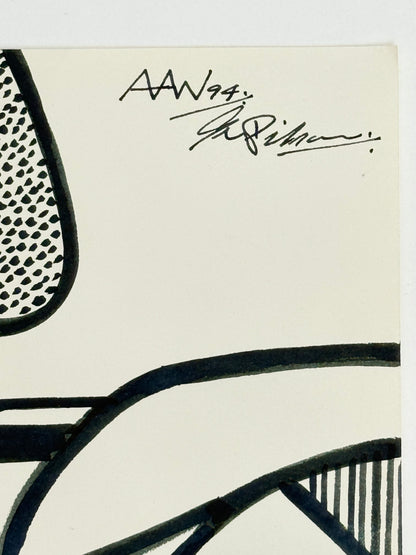 Monochromatic Original Artwork No.236 - ARTHUR ALLAN WILSON, Scottish | 1944-2024