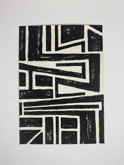 Monochromatic Original Artwork No.310 - ARTHUR ALLAN WILSON, Scottish | 1944-2024