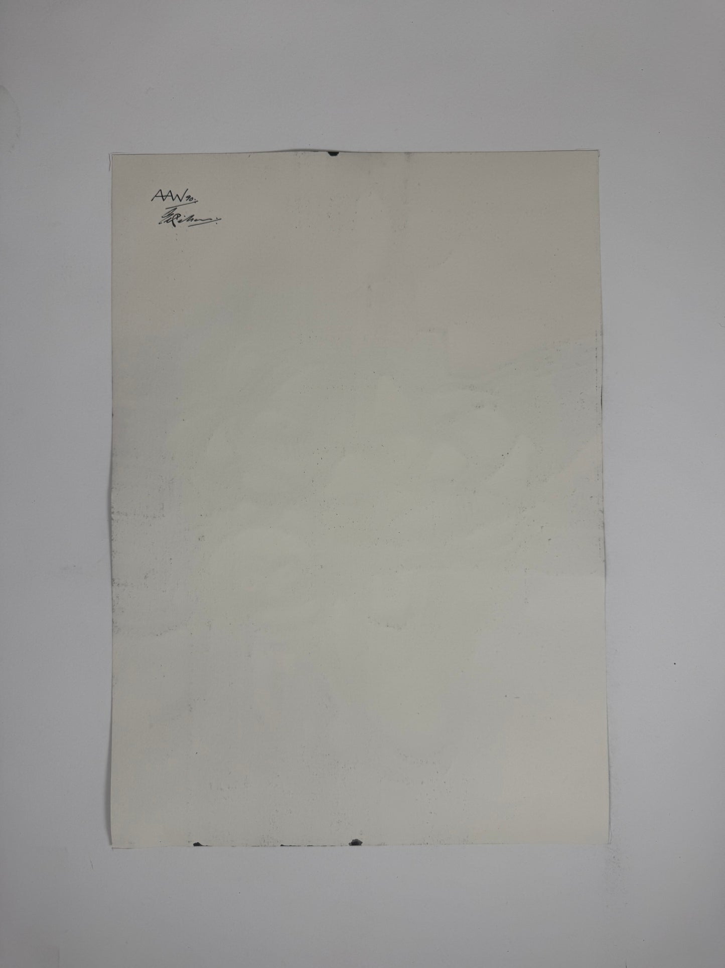 Monochromatic Original Artwork No.314 - ARTHUR ALLAN WILSON, Scottish | 1944-2024