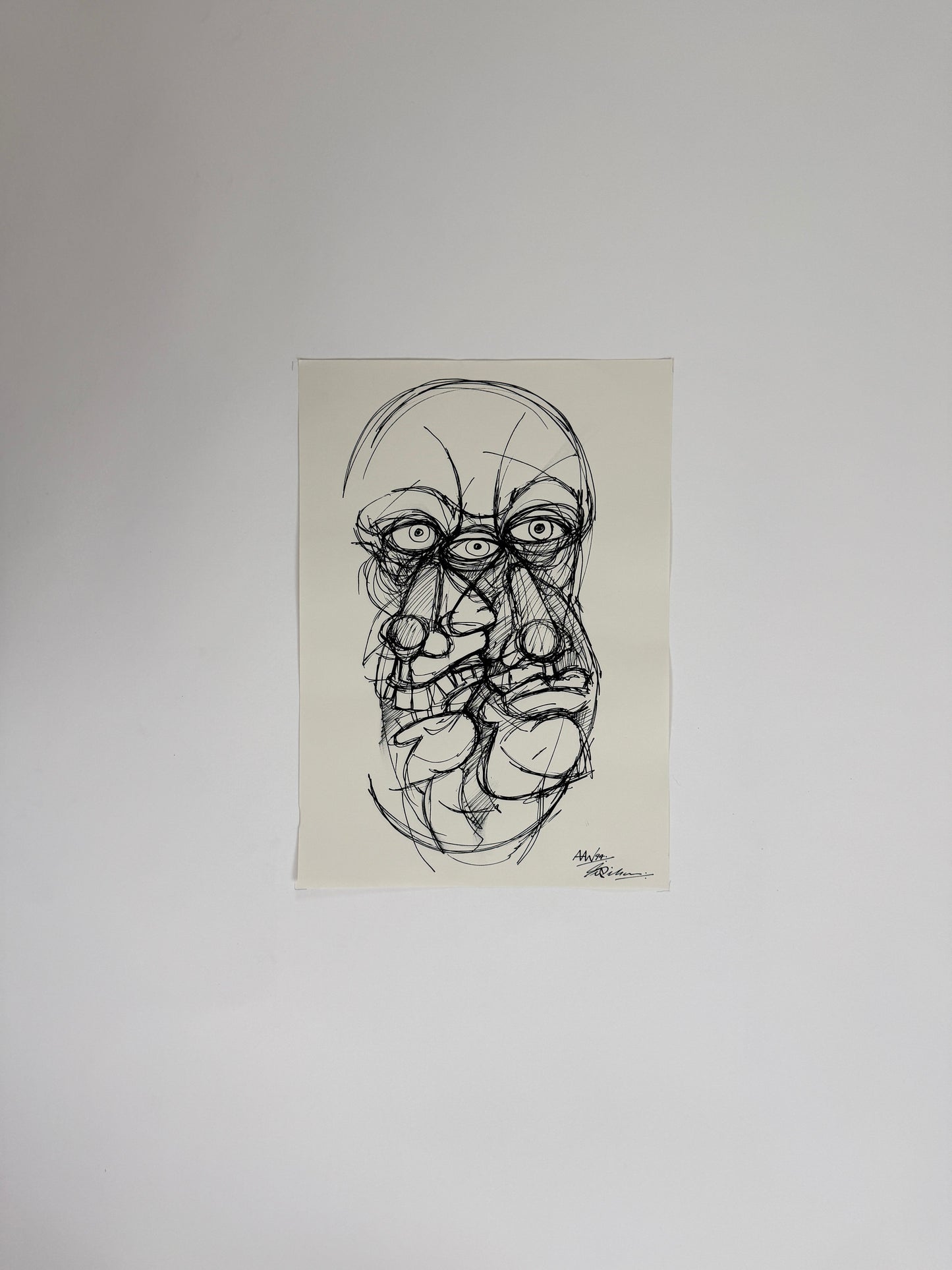 Monochromatic Original Artwork No.277 - ARTHUR ALLAN WILSON, Scottish | 1944-2024