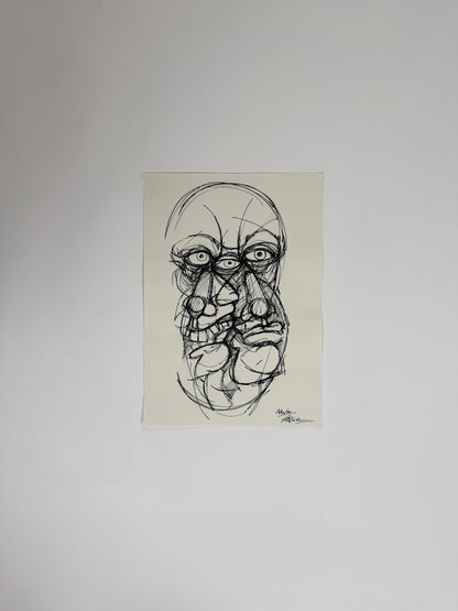 Monochromatic Original Artwork No.277 - ARTHUR ALLAN WILSON, Scottish | 1944-2024