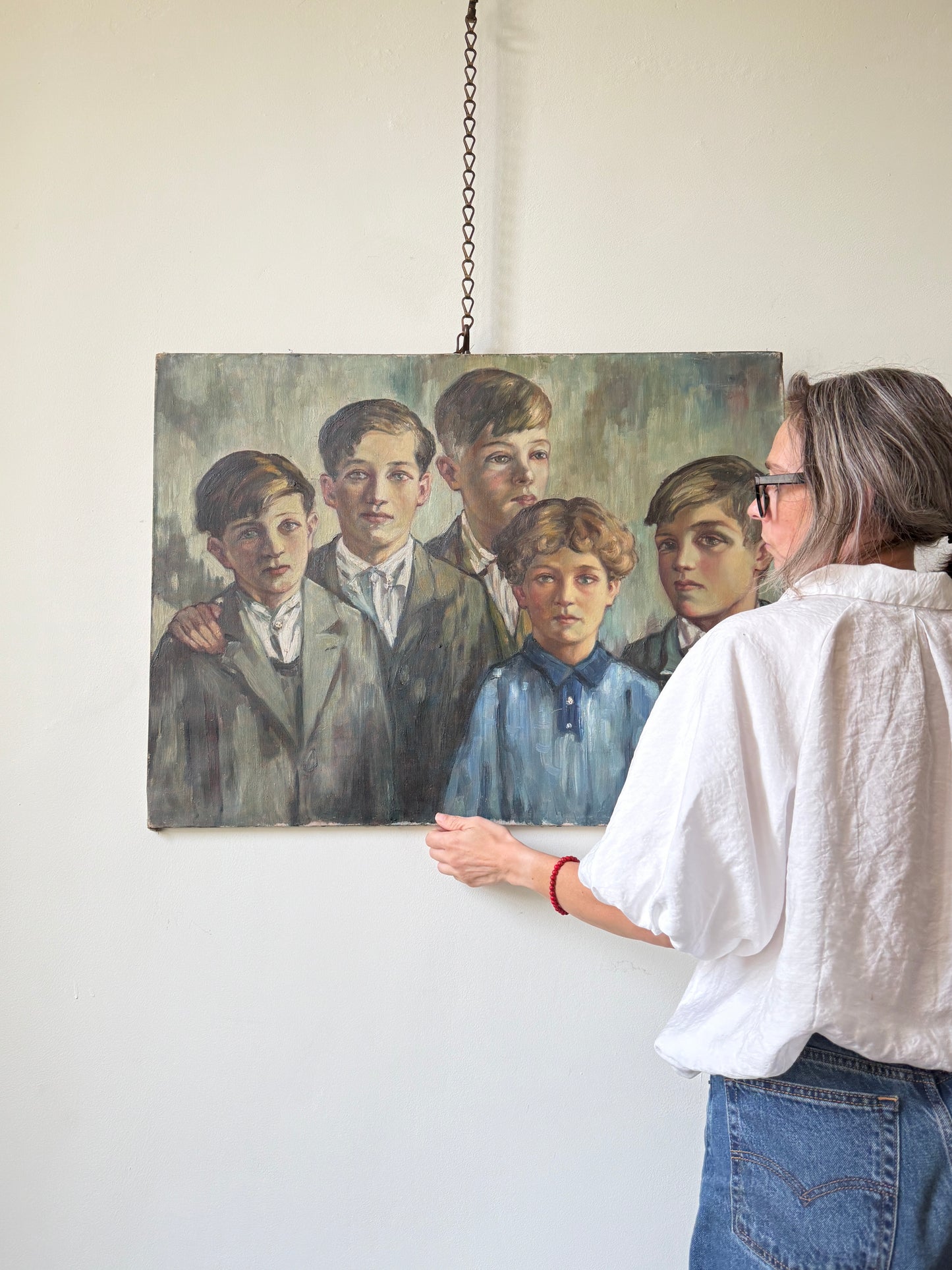 Portrait of Five Children, 1939 | French or Belgian School