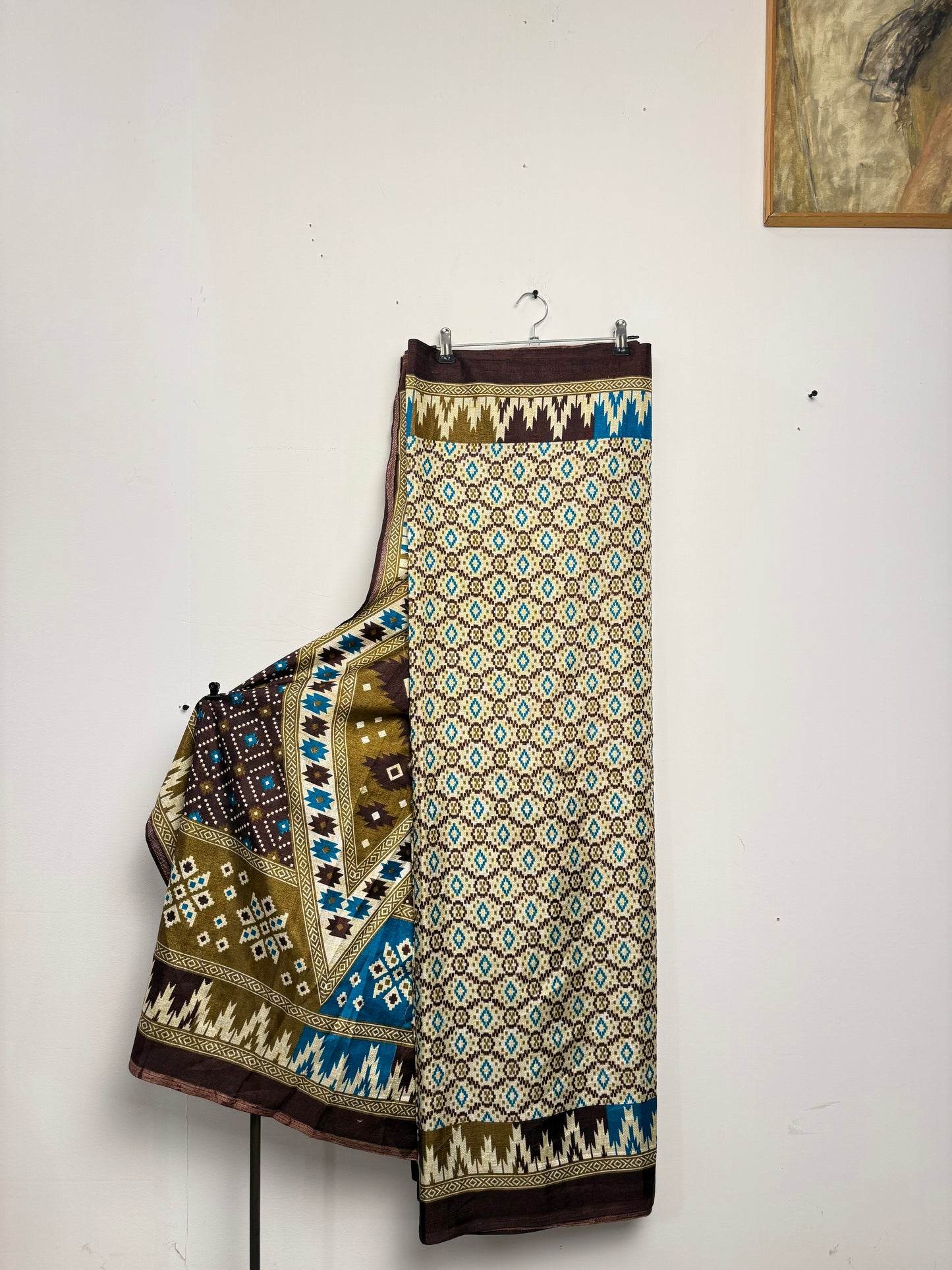 Vintage Pure Silk Saree Fabric
