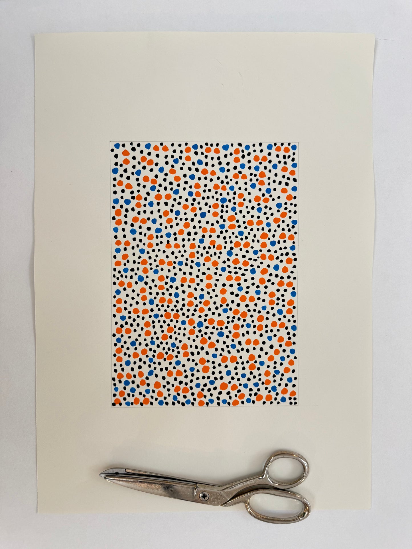 Pointillist Ink on Paper Original Artwork No.30 - ARTHUR ALLAN WILSON, Scottish | 1944-2024