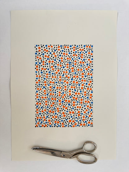 Pointillist Ink on Paper Original Artwork No.30 - ARTHUR ALLAN WILSON, Scottish | 1944-2024