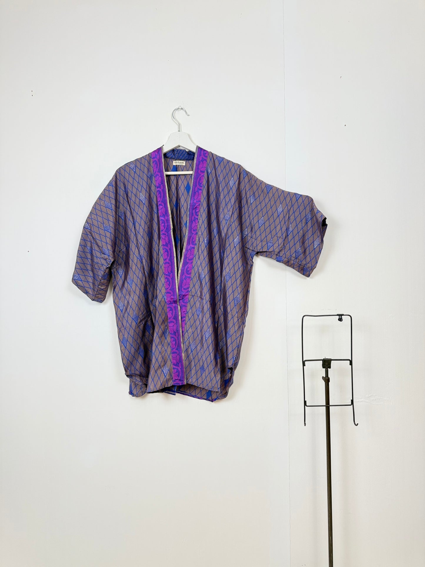 Vintage Saree Silk Trousers & Shirt Co-ordinated Set