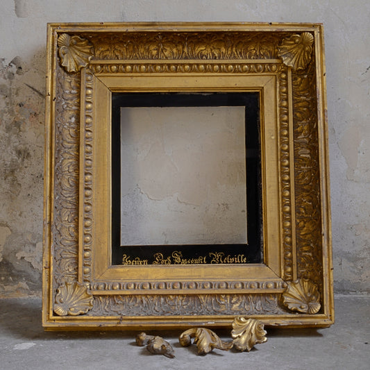 A 19thC Gilt & Gesso Picture Frame