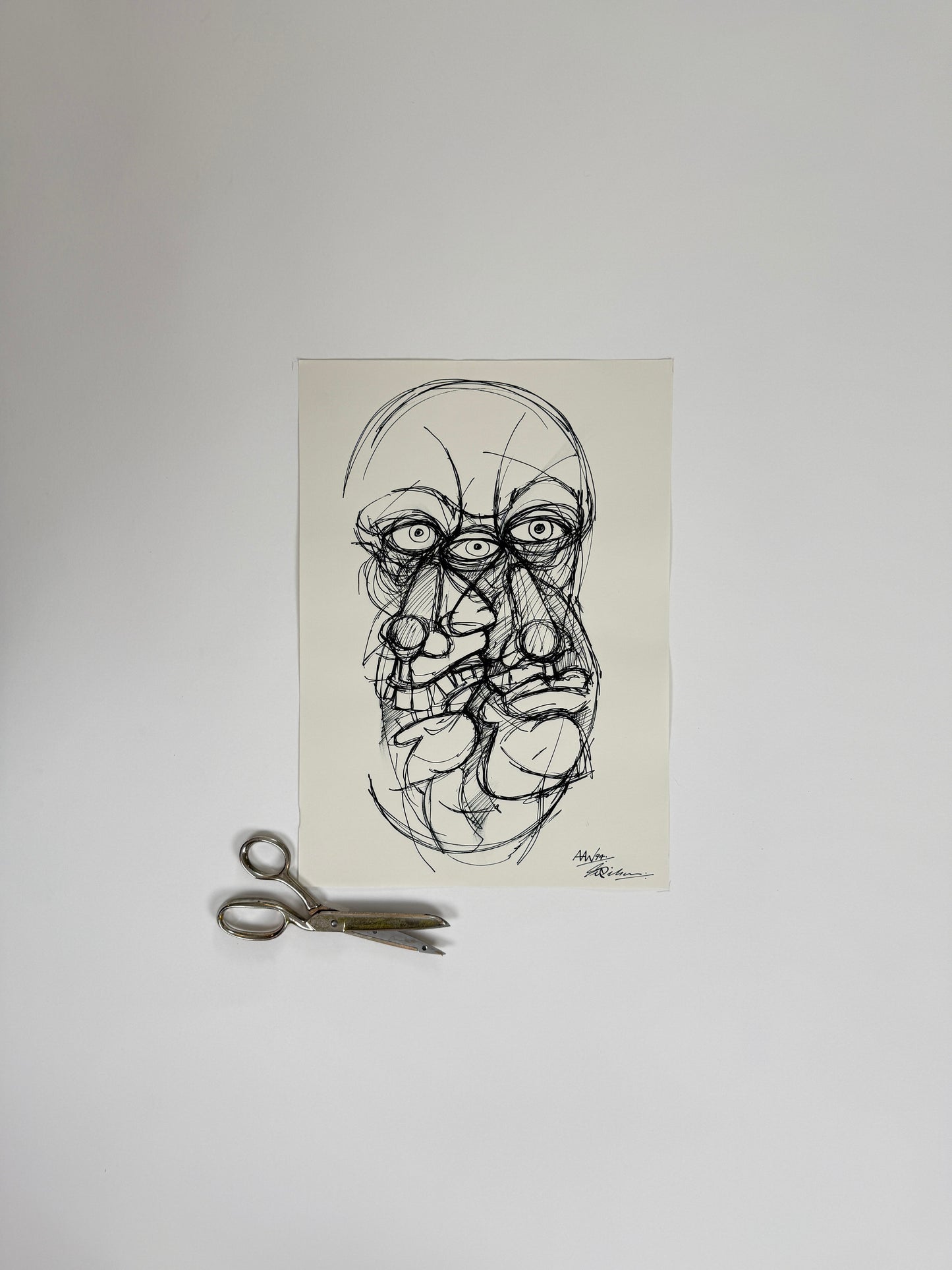 Monochromatic Original Artwork No.277 - ARTHUR ALLAN WILSON, Scottish | 1944-2024