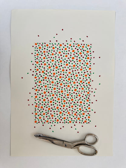 Pointillist Ink on Paper Original Artwork No.27 - ARTHUR ALLAN WILSON, Scottish | 1944-2024