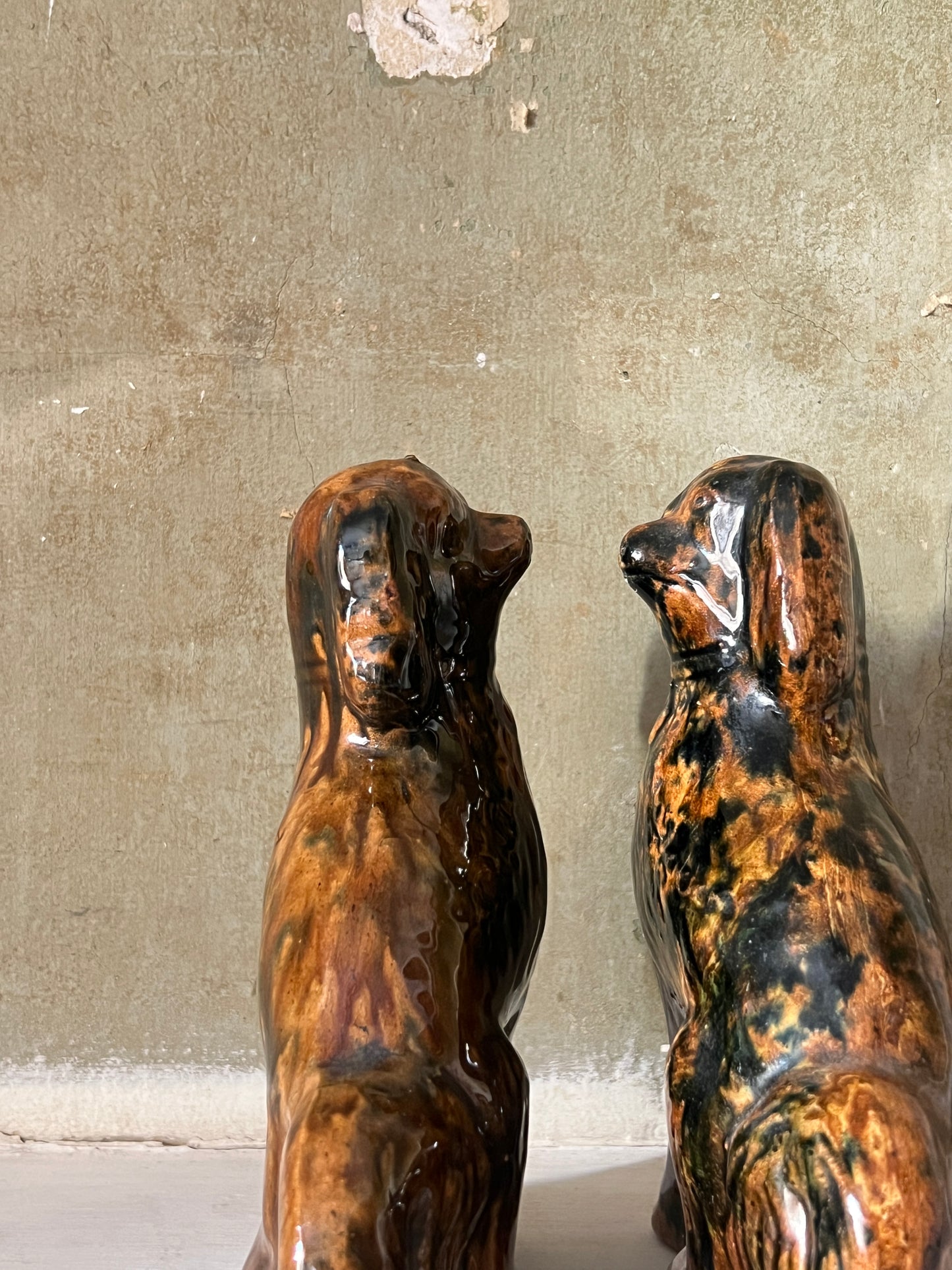 A Pair of 19th Century Morrison & Crawford Spaniels