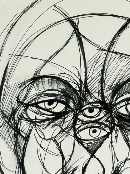 Monochromatic Original Artwork No.279 - ARTHUR ALLAN WILSON, Scottish | 1944-2024