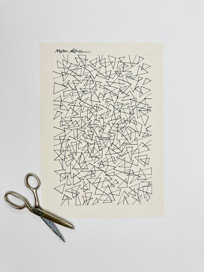 Monochromatic Original Artwork No.215 - ARTHUR ALLAN WILSON, Scottish | 1944-2024