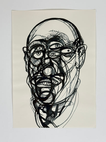Monochromatic Original Artwork No.262 - ARTHUR ALLAN WILSON, Scottish | 1944-2024