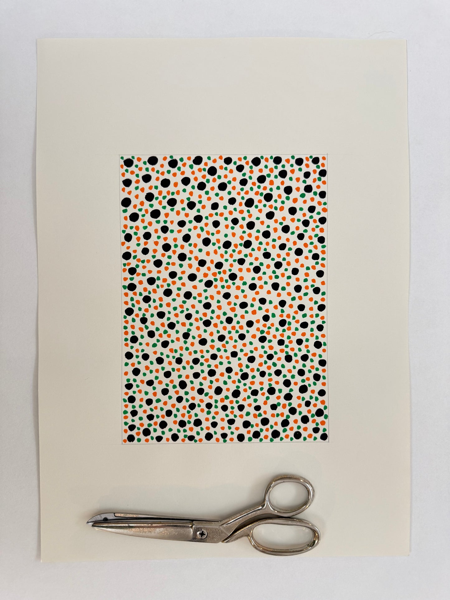 Pointillist Ink on Paper Original Artwork No.2 - ARTHUR ALLAN WILSON, Scottish | 1944-2024