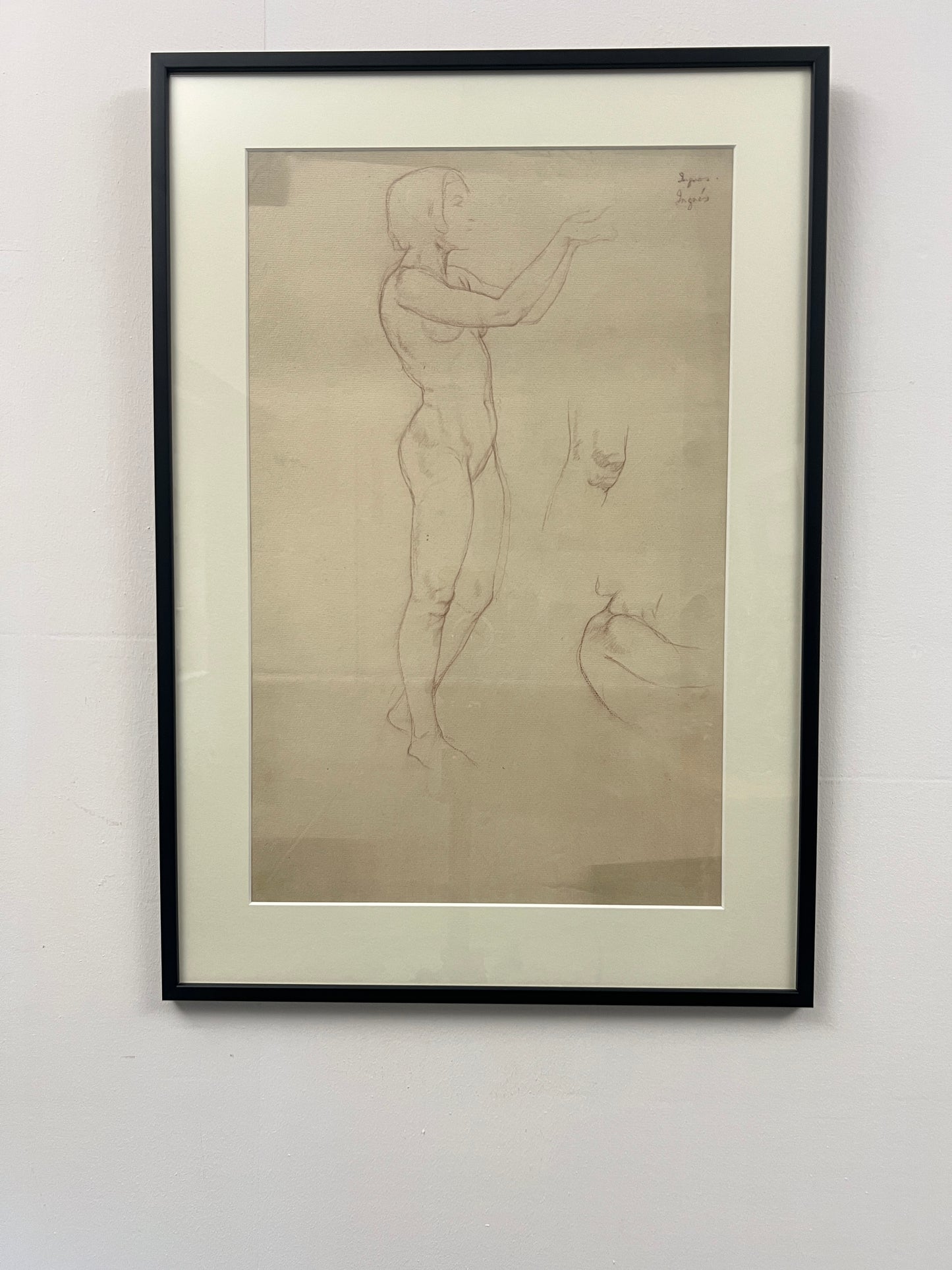Drawing of Standing Female Nude - 1920’s