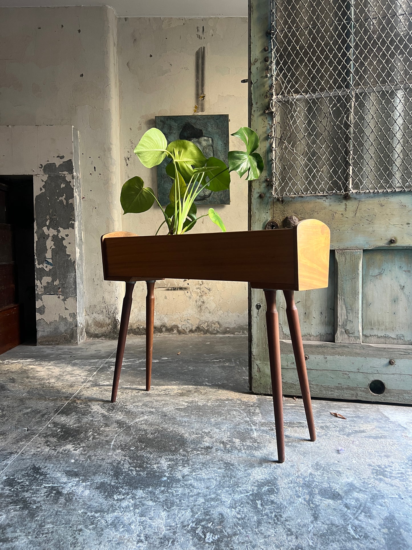 Teak Planter ~ 1960’s Drummonds of Greenock, Scotland