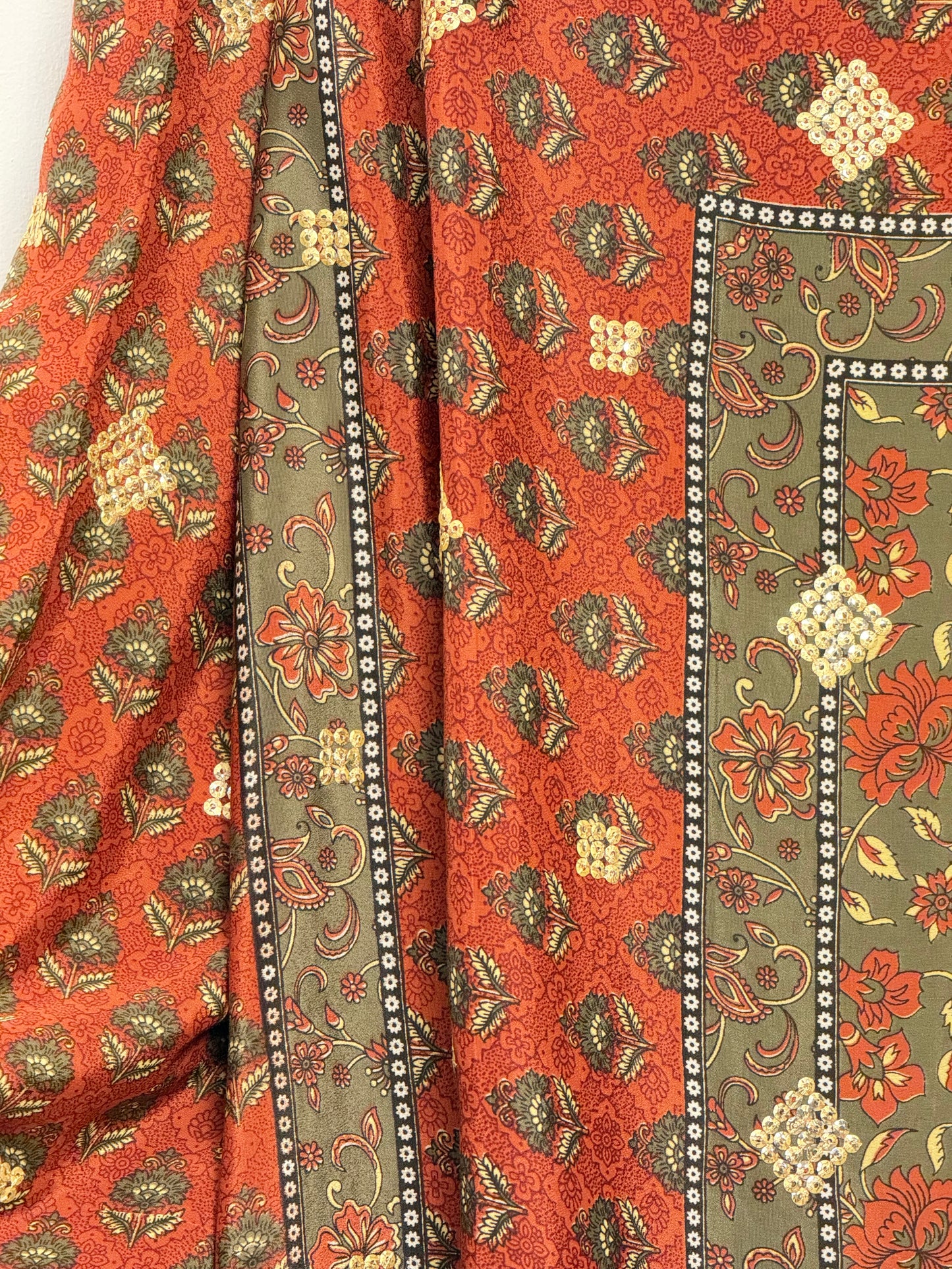 Vintage Pure Silk Saree Fabric