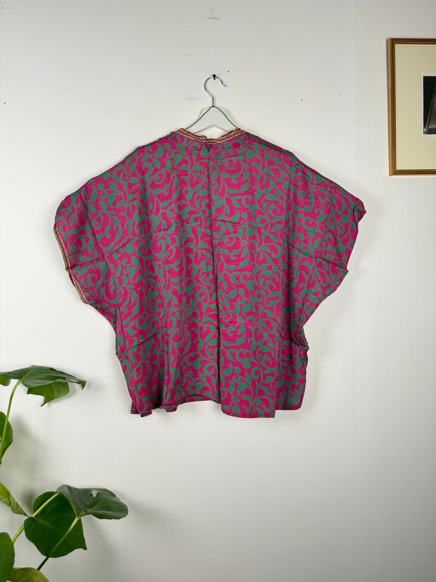 Vintage Saree Silk Shrug Blouse
