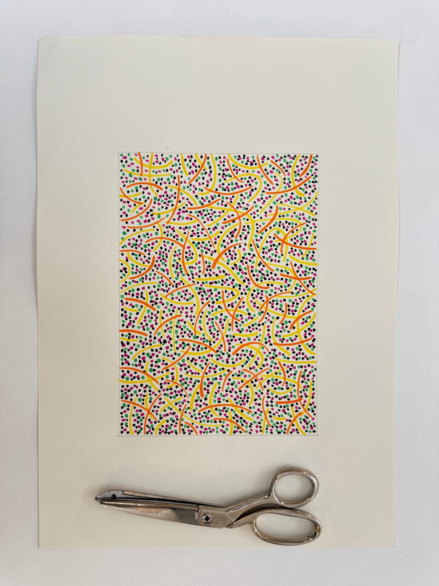 Pointillist Ink on Paper Original Artwork No.26 - ARTHUR ALLAN WILSON, Scottish | 1944-2024