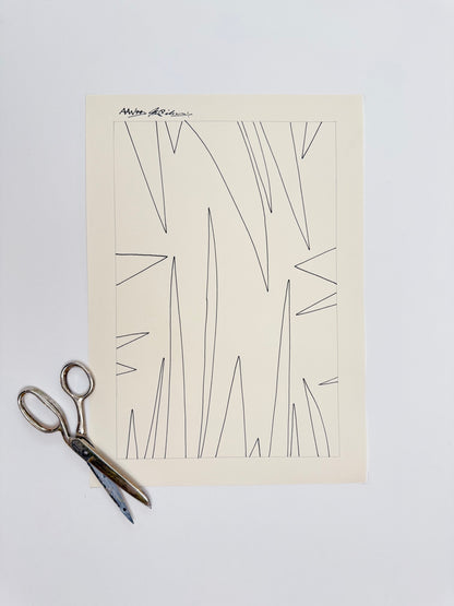 Monochromatic Original Artwork No.224 - ARTHUR ALLAN WILSON, Scottish | 1944-2024