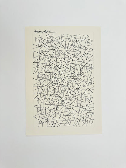 Monochromatic Original Artwork No.215 - ARTHUR ALLAN WILSON, Scottish | 1944-2024