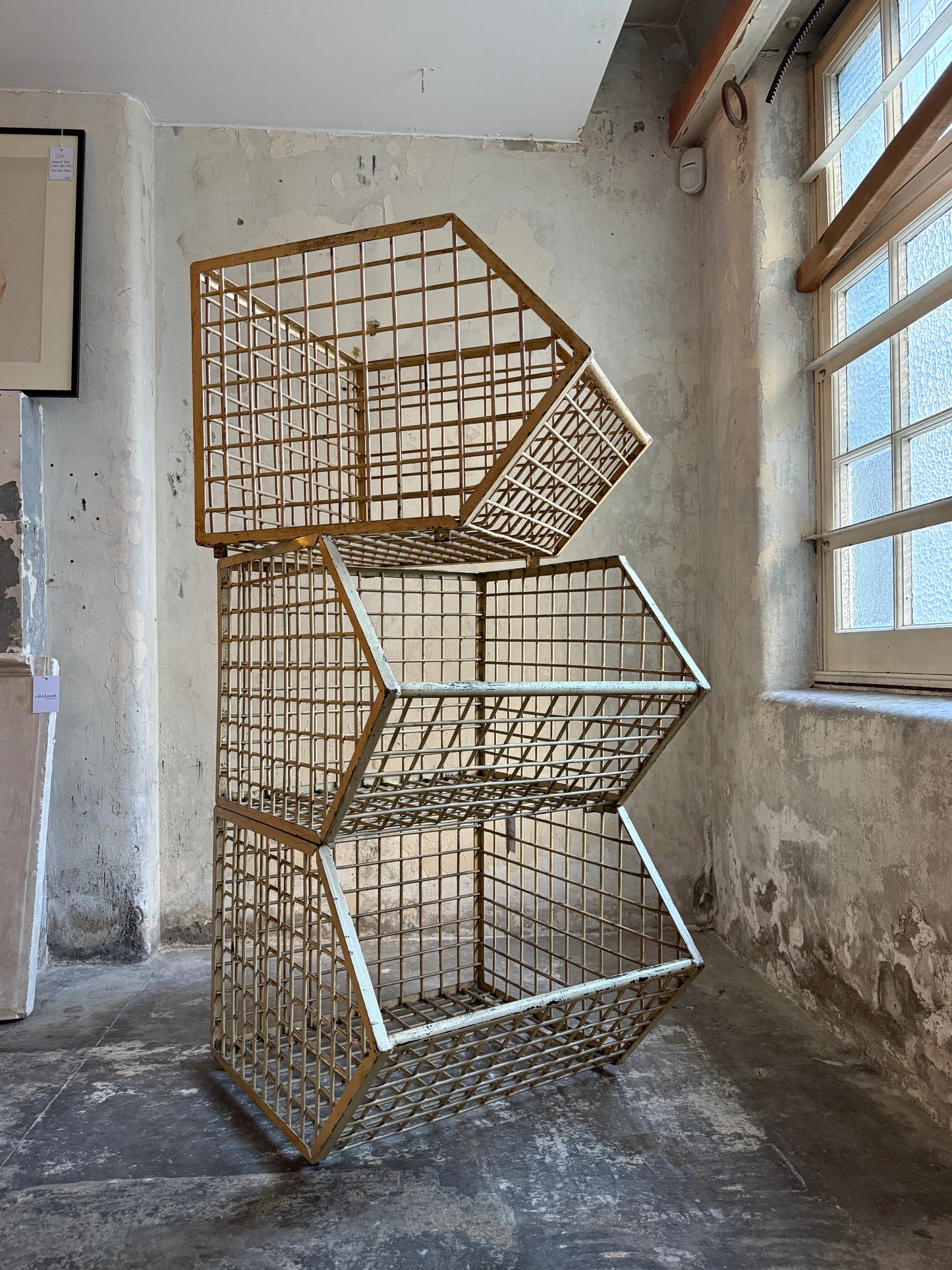 Industrial Stacking Heavy Duty Basket Shelving Racks