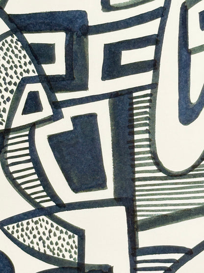 Monochromatic Original Artwork No.243 - ARTHUR ALLAN WILSON, Scottish | 1944-2024