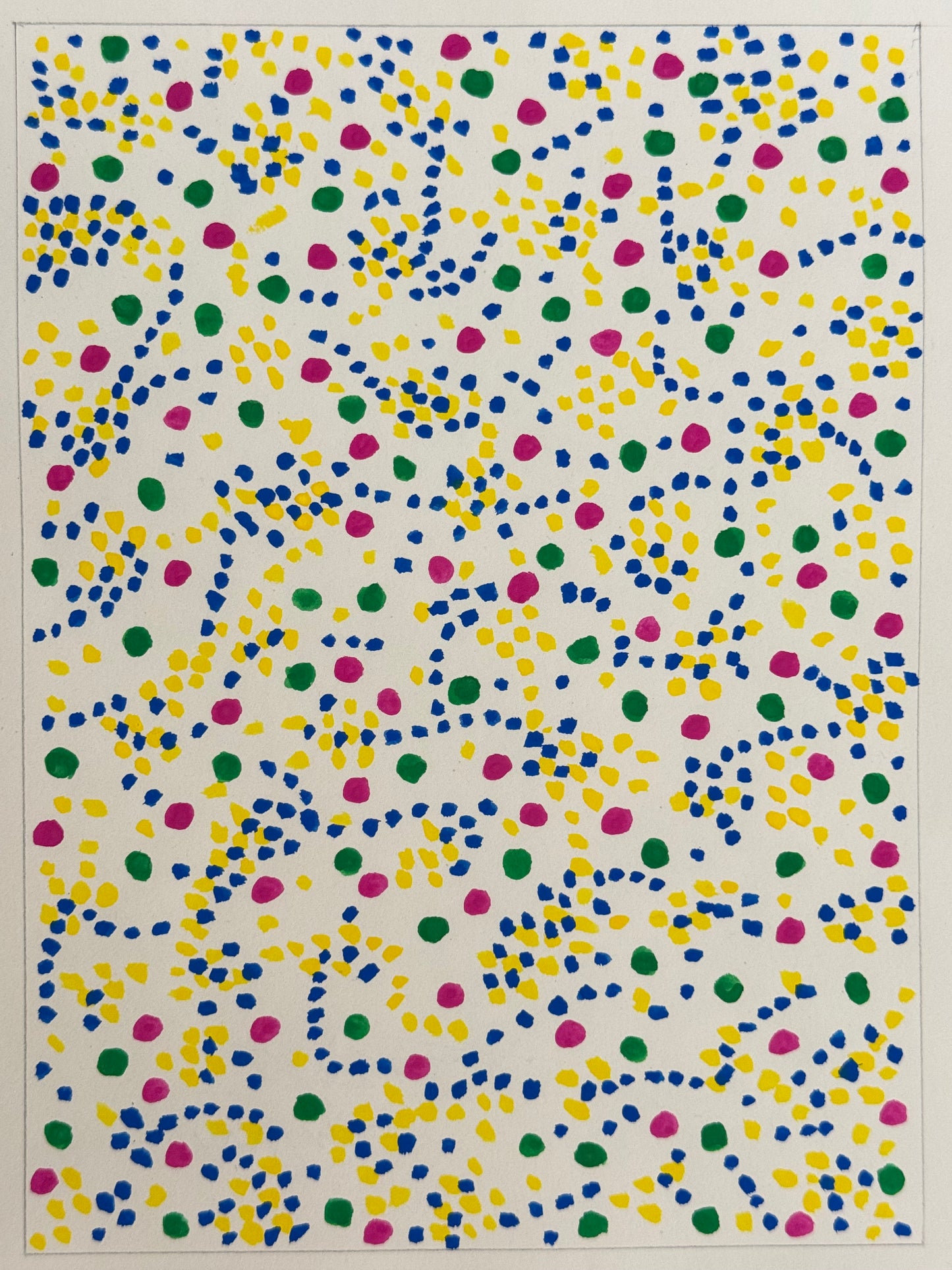 Pointillist Ink on Paper Original Artwork No.31 - ARTHUR ALLAN WILSON, Scottish | 1944-2024