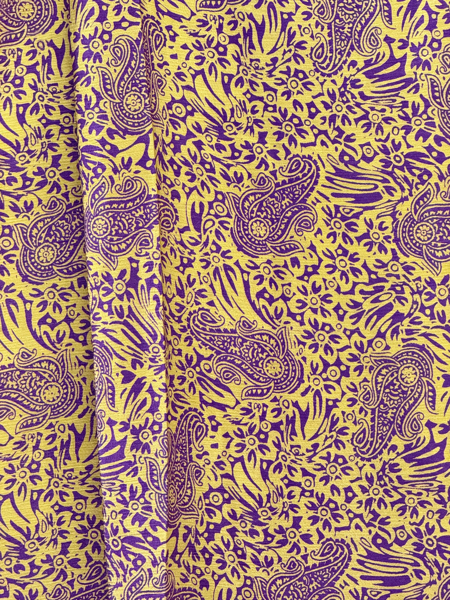 Vintage Pure Silk Saree Fabric