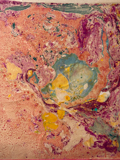 Marbled Abstract - Patricia Arnett NDD DFA | English 1923-2022