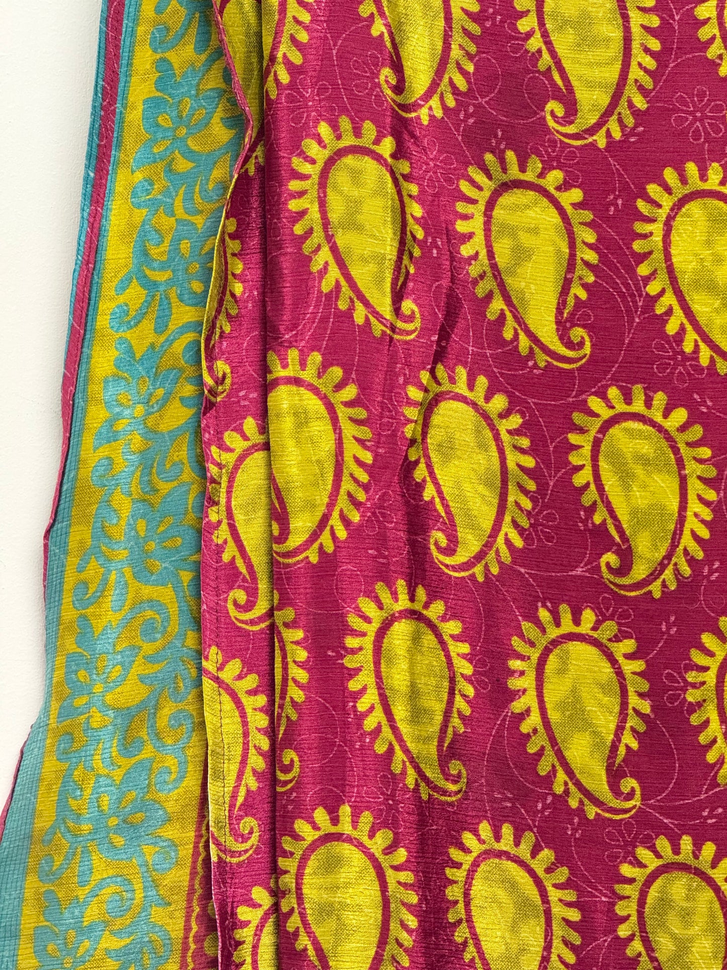 Vintage Pure Silk Saree Fabric